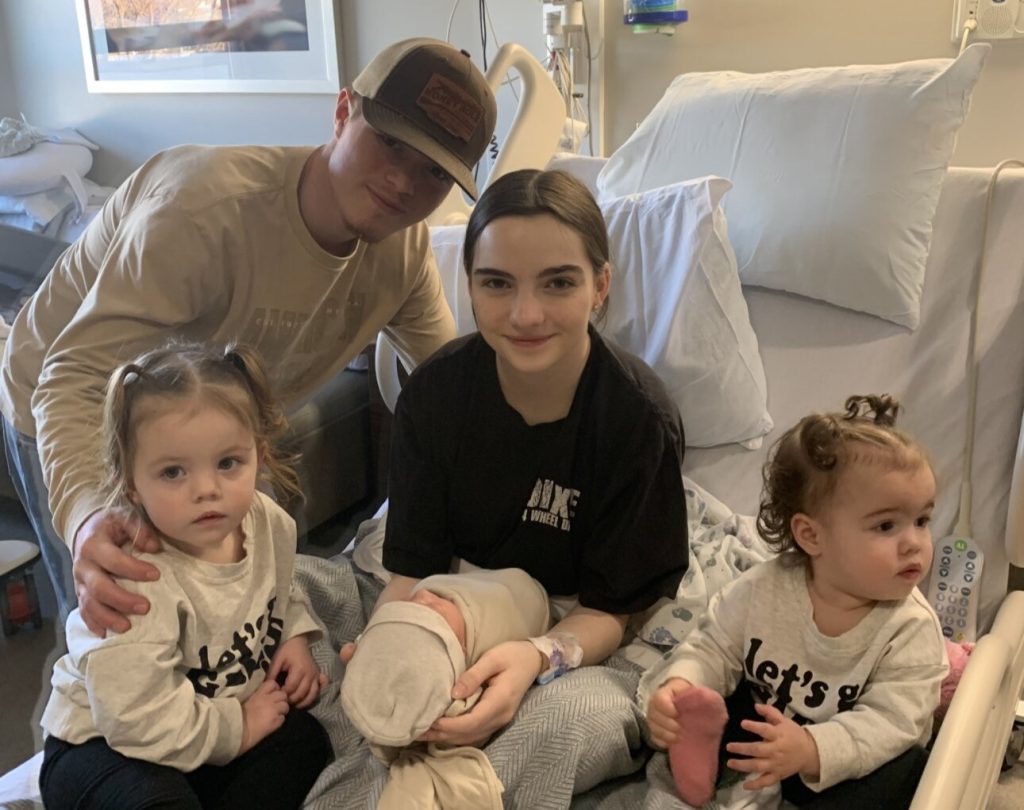 Young mum Bella Davis spent years unable to eat after everything tasted like rotting bodies - now she has finally recovered from the bizarre pregnancy condition parosmia.
