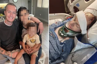 A man who overdosed on heroin and meth flatlined several times - and reveals a near-death experience transported him to another realm where he met beings from the future.