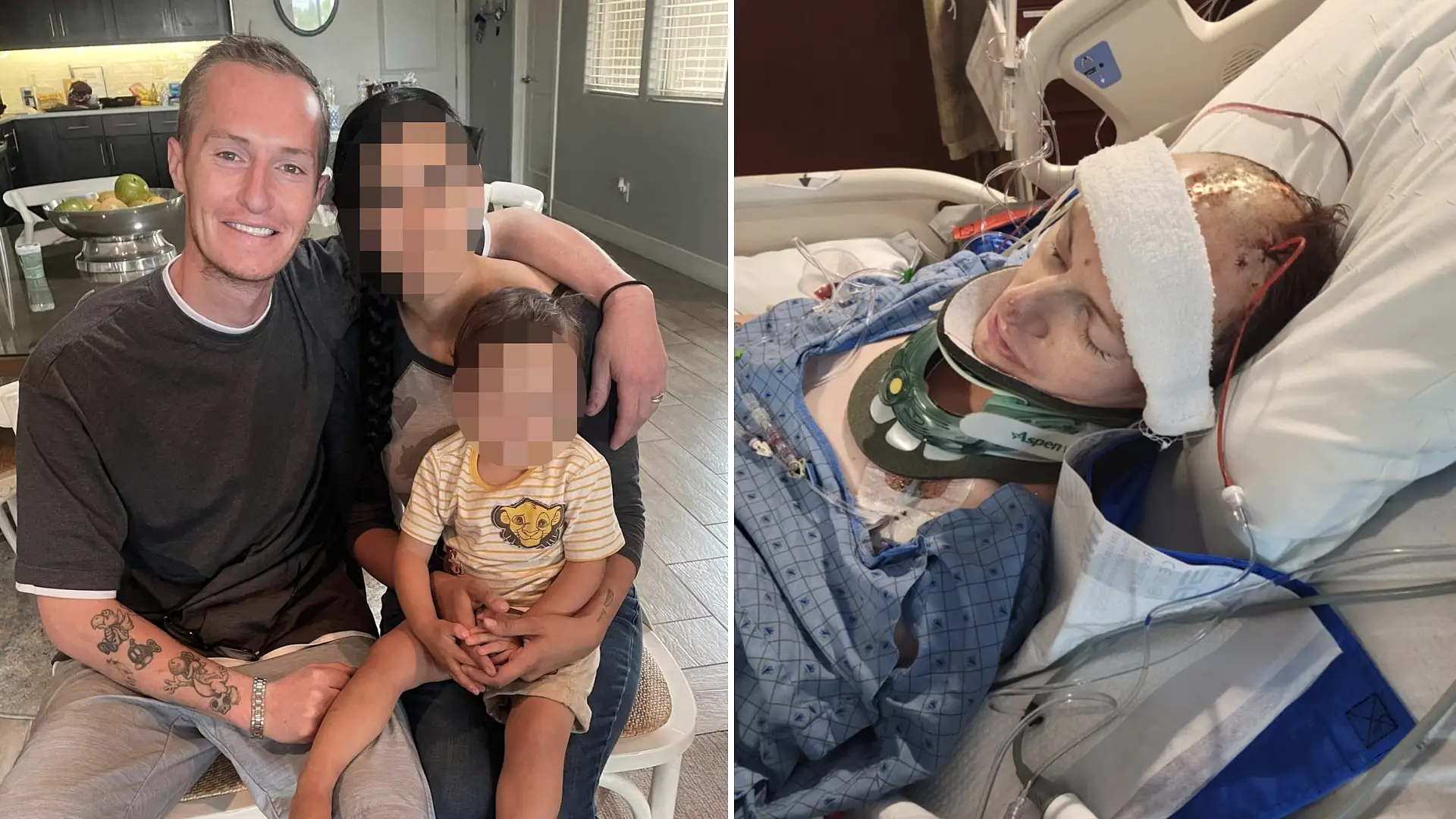 A man who overdosed on heroin and meth flatlined several times - and reveals a near-death experience transported him to another realm where he met beings from the future.