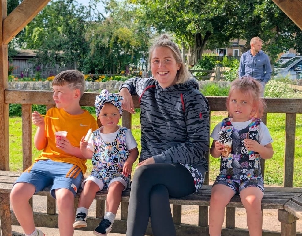 Kirsty Brunt was 18 weeks pregnant when she found a lump she dismissed as a blocked milk duct - now battling incurable breast cancer, she urges all mums to get checked.