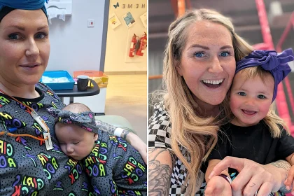 Kirsty Brunt was 18 weeks pregnant when she found a lump she dismissed as a blocked milk duct - now battling incurable breast cancer, she urges all mums to get checked.