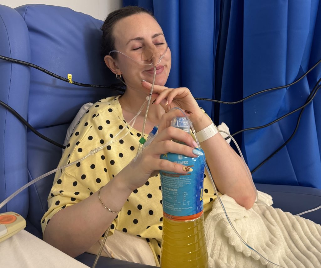 A young woman who dismissed toilet urgency as a lifestyle change was shocked to be diagnosed with stage two rectal cancer at 28 - and left infertile by treatment.