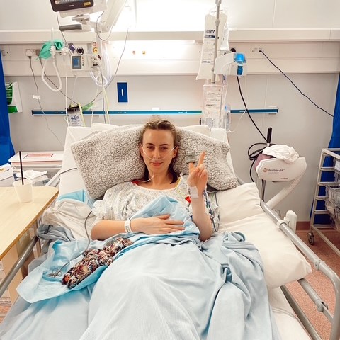 A young woman who dismissed toilet urgency as a lifestyle change was shocked to be diagnosed with stage two rectal cancer at 28 - and left infertile by treatment.