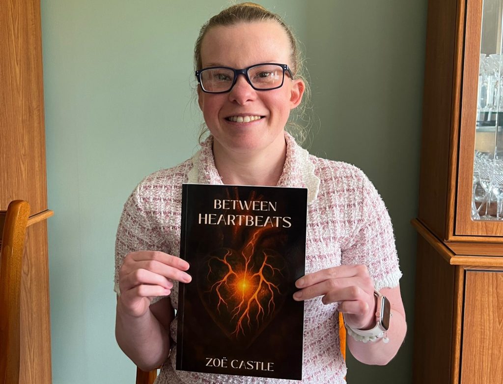 Zoe Castle is the only known person on Earth with her unique combination of conditions - the 29-year-old has a heart defect, DiGeorge Syndrome and near-total blindness.