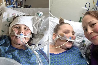 A 12-year-old boy has been left paralysed from the neck down after being shot four times during a sleepover - his heartbroken mum calls it the biggest regret of her life.