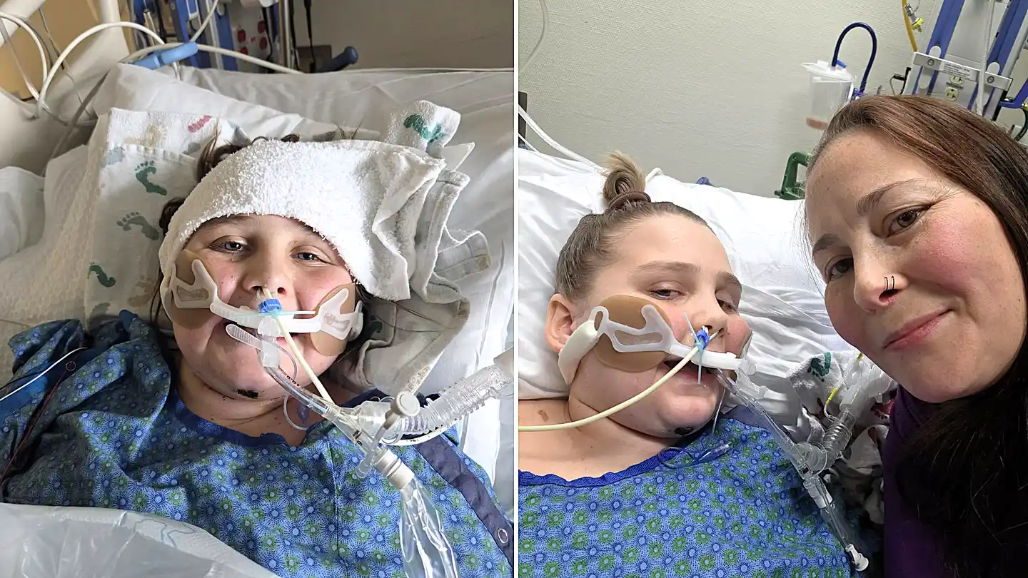 A 12-year-old boy has been left paralysed from the neck down after being shot four times during a sleepover - his heartbroken mum calls it the biggest regret of her life.