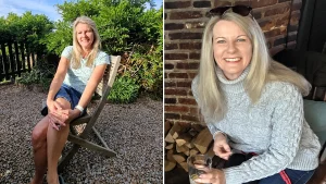 Sarah Hall's heart stopped every time she swallowed - the mum feared every meal could kill her before a pioneering procedure gave her her life back.