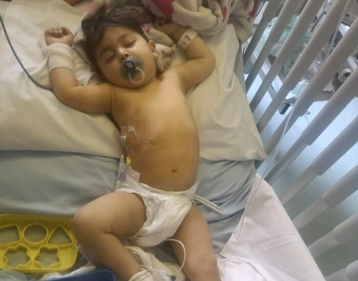 A stubbed toe on a washing machine led to a leukaemia diagnosis for toddler Zak - now five, he has rung the bell after three years of chemotherapy in an amazing recovery.