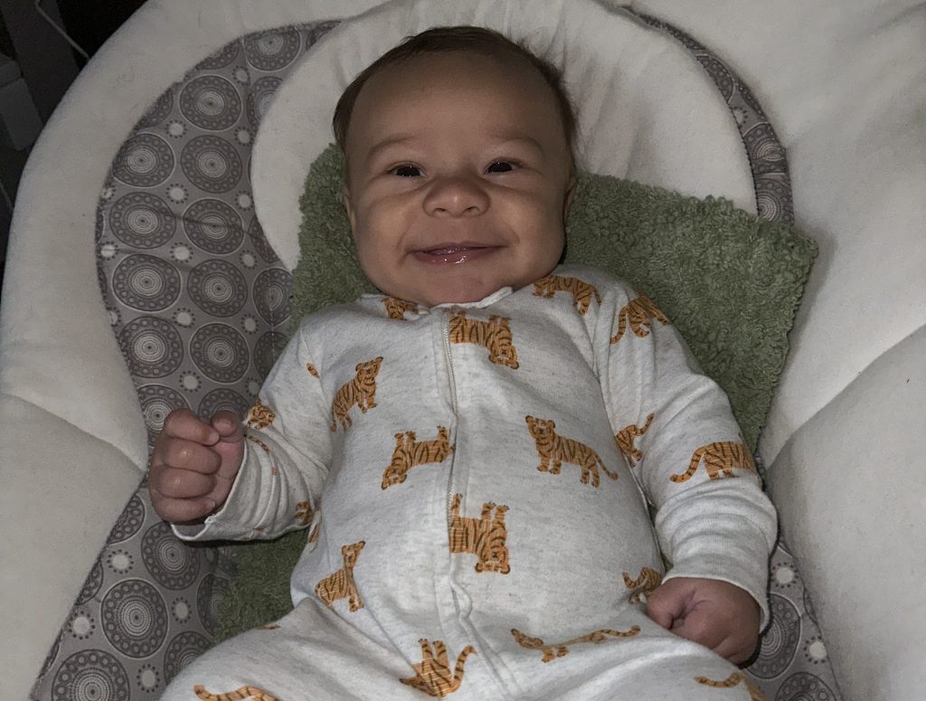 A mum reveals the shocking moment her uterus fell out while she held her newborn - her doctor looked like a 'deer in headlights' as a rare complication almost killed her.