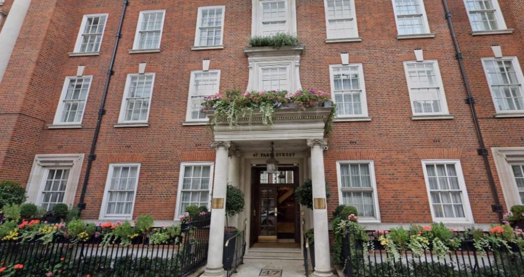 Animal activists were wrestled to the floor by security after storming a luxury Mayfair Marriott with megaphones - clashing with furious guests, one guest was heard screaming.