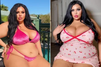 Body positivity model who weighs 380lbs says abuse against plus-size women has become "100 times worse" in the age of skinny jabs - and reveals feeling shame around size.