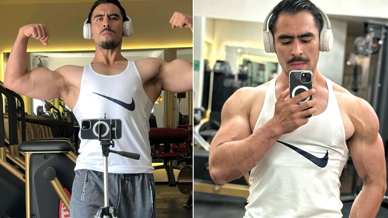 A bodybuilding influencer has been arrested on suspicion of shooting his parents dead and critically wounding his 13-year-old brother in Mexico - claiming a "divine mandate".