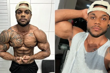 Bodybuilding influencer Mailson Araujo dies suddenly aged 35 after collapsing at home just after a workout - the Men's Physique athlete was days from a major competition in Brazil.