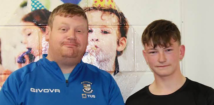 Tributes pour in for talented 15-year-old footballer Martin Greene, who died after getting into difficulty while swimming in an Irish lake, as his heartbroken mum shares emotional posts.