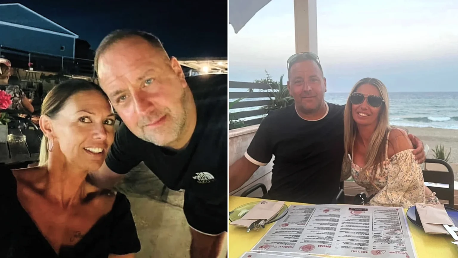 British couple Simon Batchelor and Lisa Fryett are fighting for their lives after a Spanish wildfire - the pair begged rescuers to save them so they could see their children.
