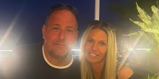 British couple Simon Batchelor and Lisa Fryett are fighting for their lives after a Spanish wildfire - the pair begged rescuers to save them so they could see their children.