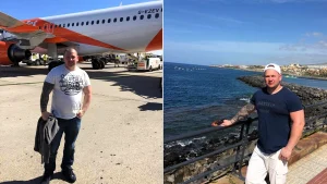 Brit dad Neil Ginter, a Plymouth bus driver, has vanished in Benidorm after meeting new people, with no contact with loved ones for over 24 hours.