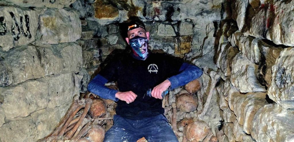 British explorers uncover a forgotten Nazi bunker in France, untouched for decades and still bearing original wartime drawings by Luftwaffe troops.