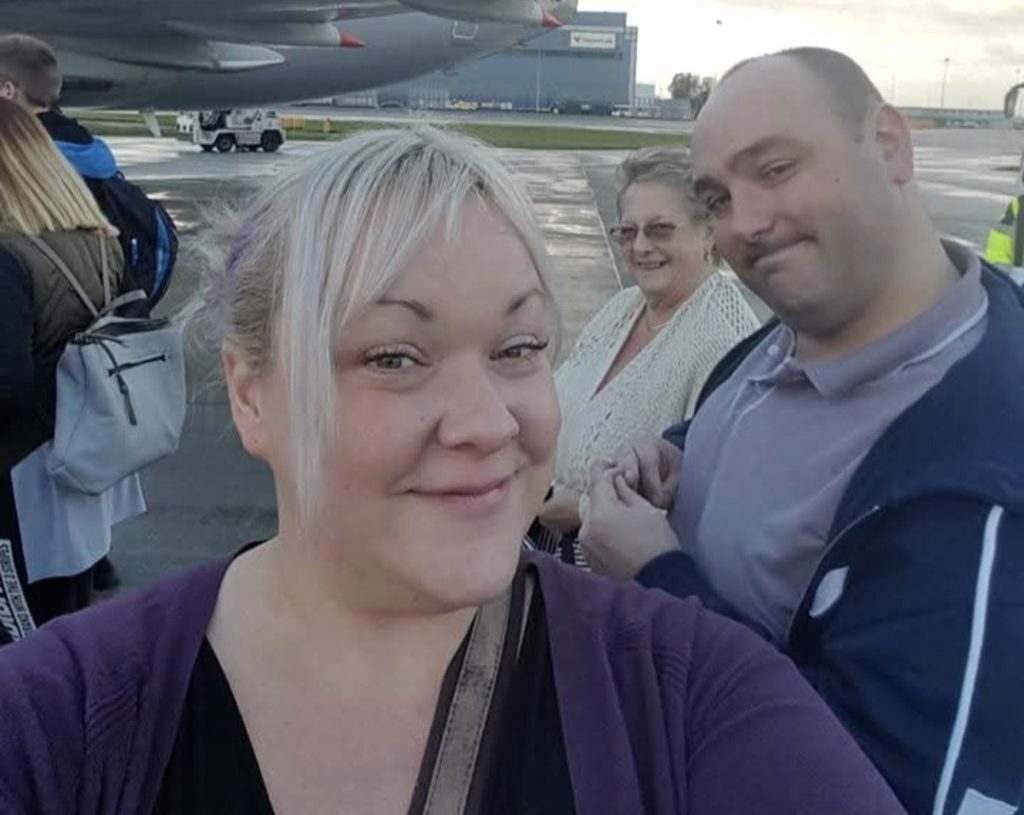 A British mum who blacked out on a flight was diagnosed with epilepsy - then a rare genetic disorder affecting fewer than 100 people worldwide behind her seizures.