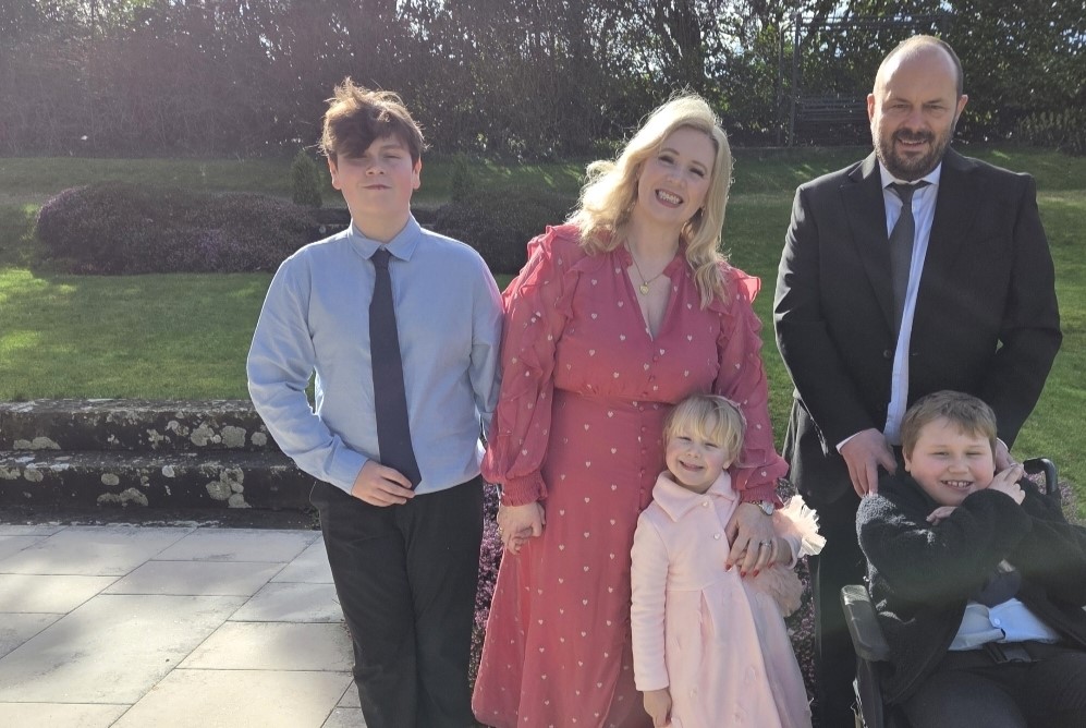Mum forced to quit her job after son was left brain damaged by common womb virus, now provides 70 hours of unpaid care weekly with little support.