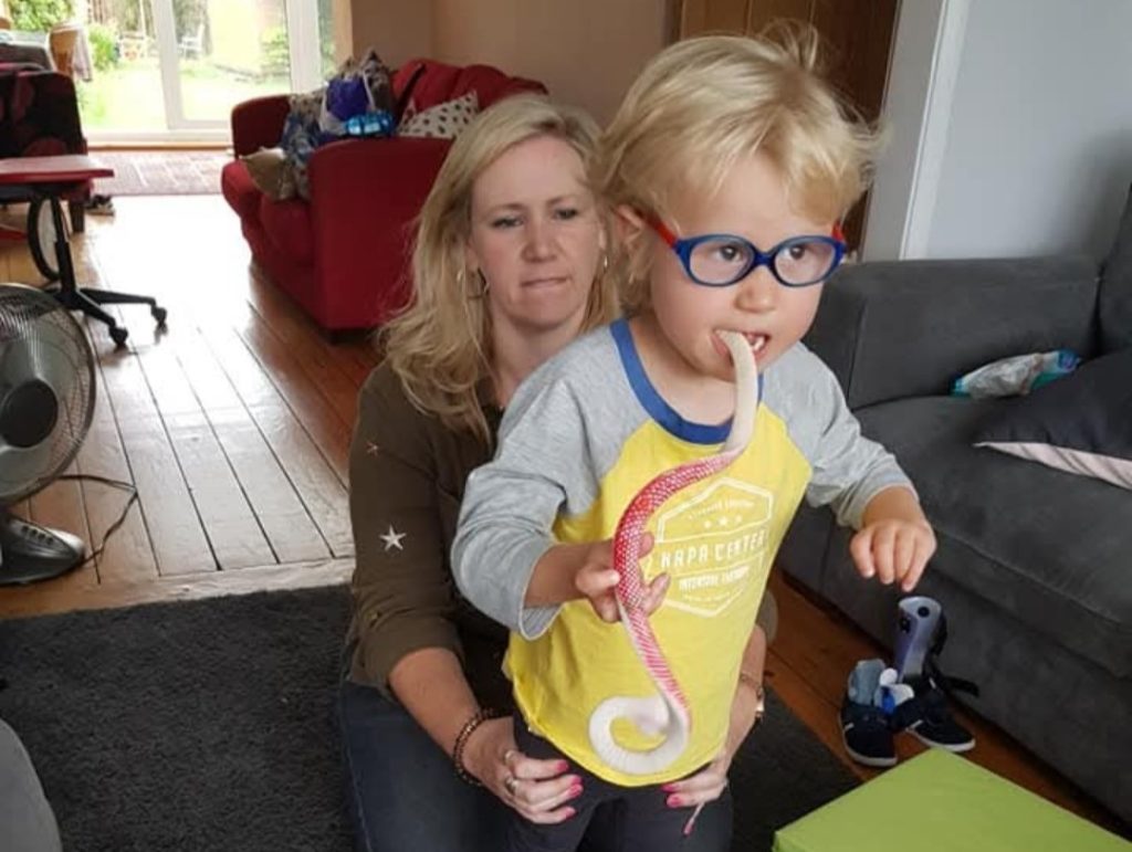 Mum forced to quit her job after son was left brain damaged by common womb virus, now provides 70 hours of unpaid care weekly with little support.