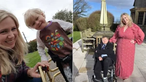 Mum forced to quit her job after son was left brain damaged by common womb virus, now provides 70 hours of unpaid care weekly with little support.