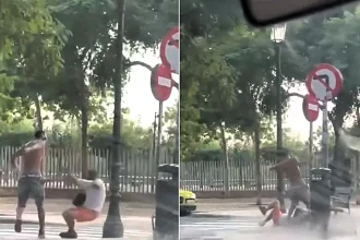 Valencia man left fighting for life after unprovoked attack by career criminal Said Leksili who stamped on victim's head in brutal street assault
