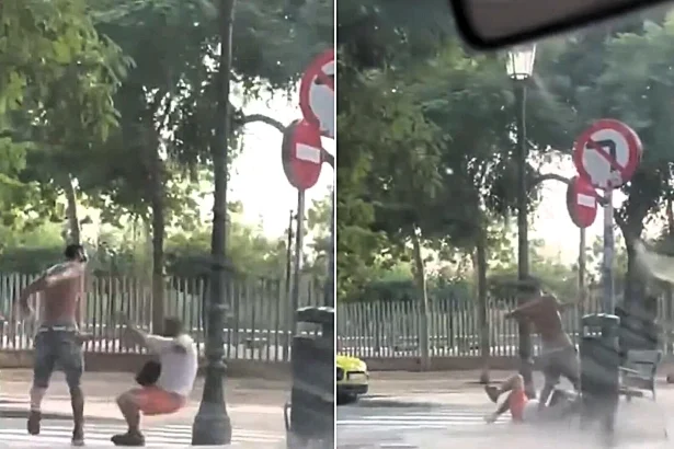 Valencia man left fighting for life after unprovoked attack by career criminal Said Leksili who stamped on victim's head in brutal street assault