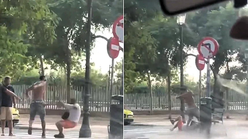 Valencia man left fighting for life after unprovoked attack by career criminal Said Leksili who stamped on victim's head in brutal street assault