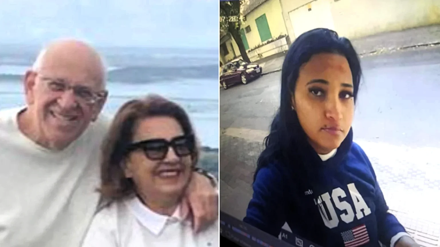 A cleaner allegedly drugged an elderly couple by spiking their juice before stabbing them to death to steal their belongings and pay off suspected gambling debts in Brazil.
