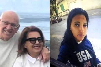 A cleaner allegedly drugged an elderly couple by spiking their juice before stabbing them to death to steal their belongings and pay off suspected gambling debts in Brazil.