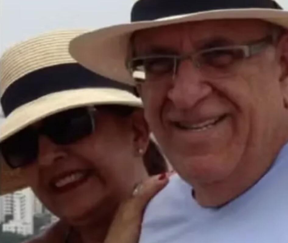 A cleaner allegedly drugged an elderly couple by spiking their juice before stabbing them to death to steal their belongings and pay off suspected gambling debts in Brazil.