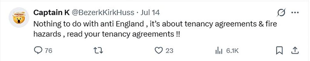 Social media comment on the post of Council workers spotted tearing down England flags from balconies ahead of the World Cup semi-final over "fire safety" concerns, sparking a furious public divide.