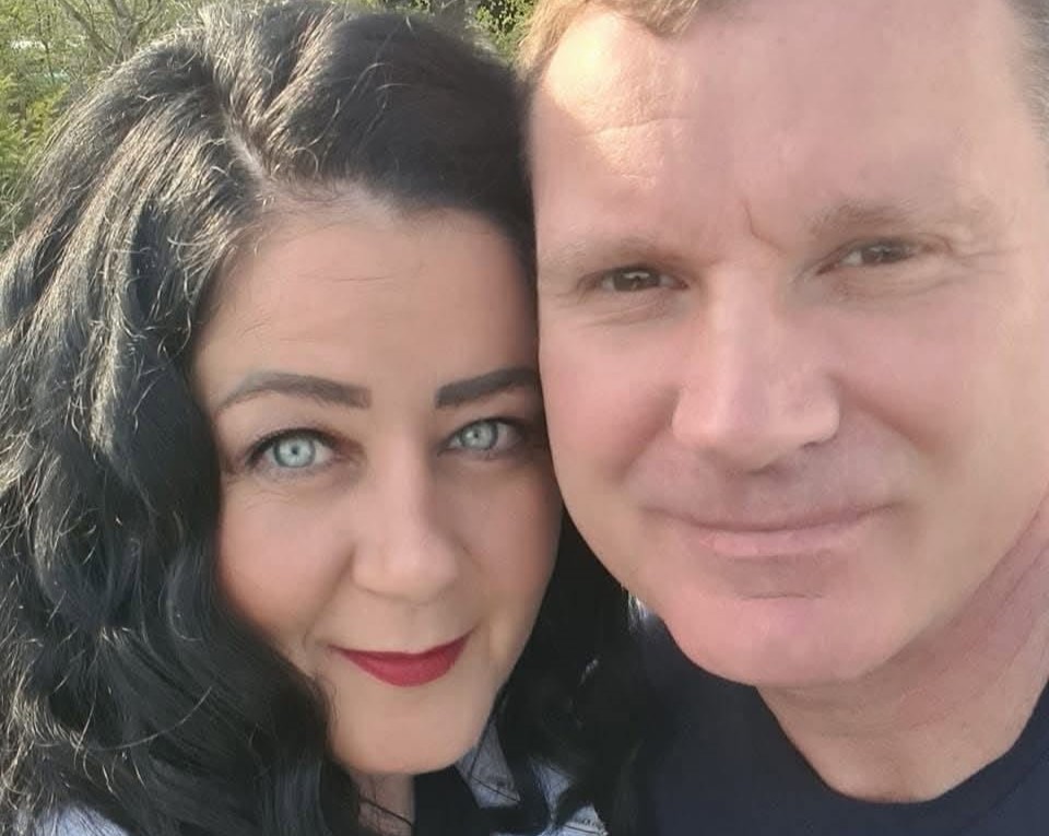 Couple stunned after a huge wildfire erupts during a relaxing countryside walk, tearing through a field the size of 14 football pitches in minutes.