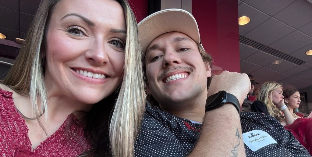 Dad-of-two Justin Calloway, 24, died in a machinery accident at an Alabama coal mine - his wife recalls praying he'd only lost a finger before learning he was gone.