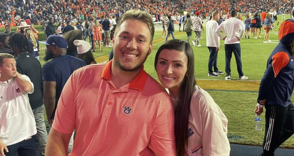 Dad-of-two Justin Calloway, 24, died in a machinery accident at an Alabama coal mine - his wife recalls praying he'd only lost a finger before learning he was gone.