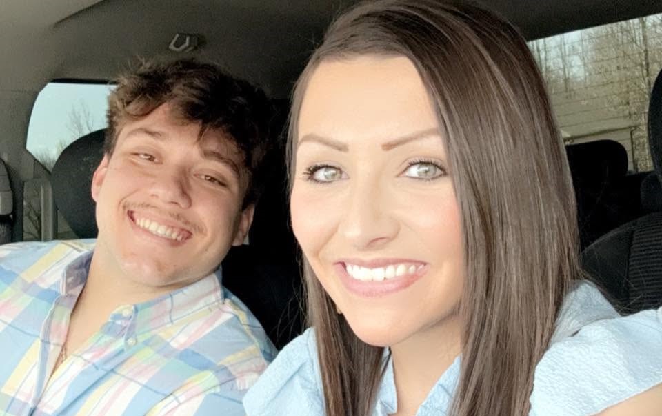 Dad-of-two Justin Calloway, 24, died in a machinery accident at an Alabama coal mine - his wife recalls praying he'd only lost a finger before learning he was gone.