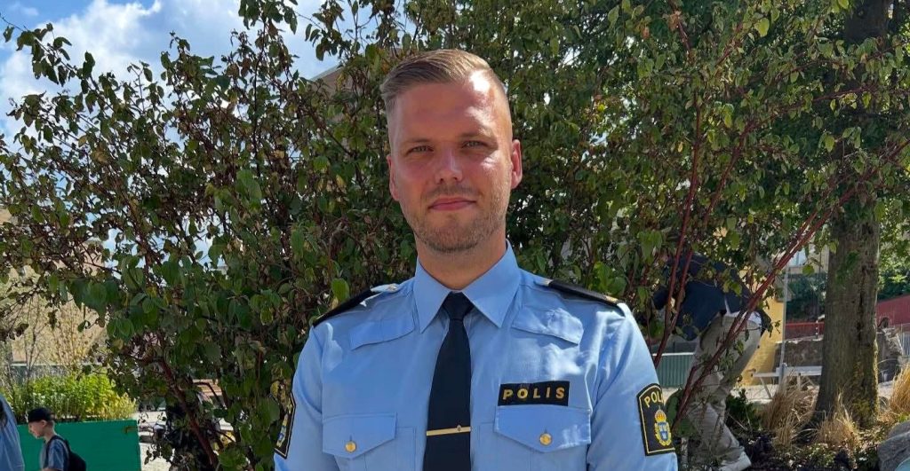 Off-duty officer Christian Zedig died after being punched once while breaking up a fight at a World Cup fan zone in Copenhagen - leaving behind a wife and two daughters.