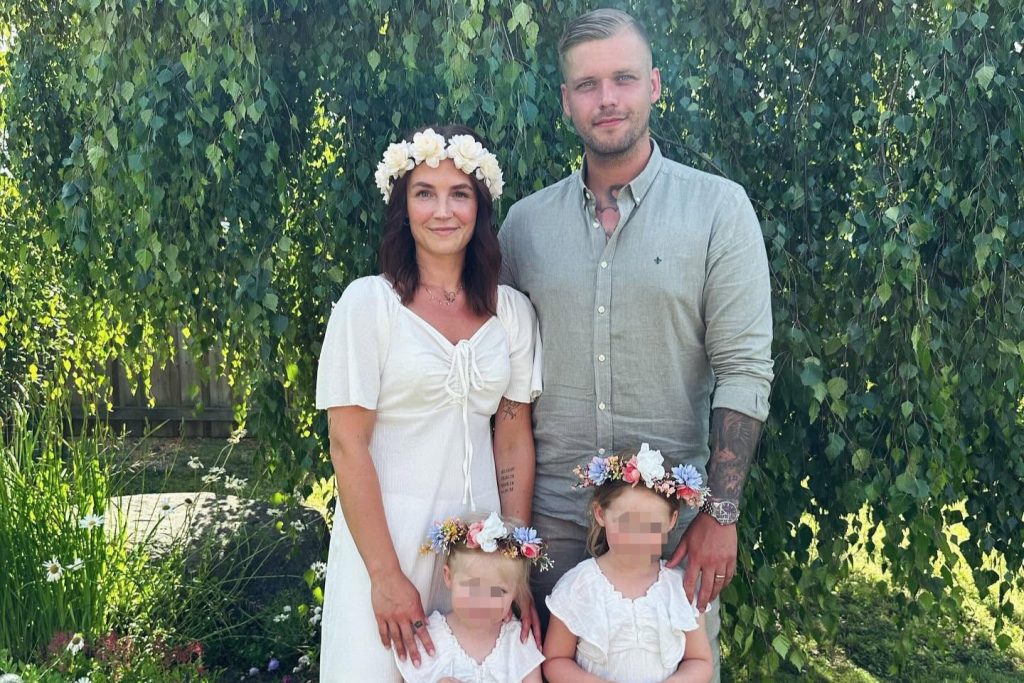 Off-duty officer Christian Zedig died after being punched once while breaking up a fight at a World Cup fan zone in Copenhagen - leaving behind a wife and two daughters.
