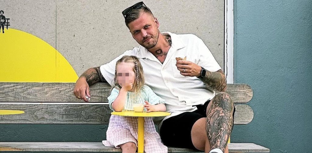 Off-duty officer Christian Zedig died after being punched once while breaking up a fight at a World Cup fan zone in Copenhagen - leaving behind a wife and two daughters.