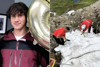 The search for British teen George Smyth, 18, missing near Dracula's castle in Transylvania since November, has gone cold as melted snow reveals no clues.