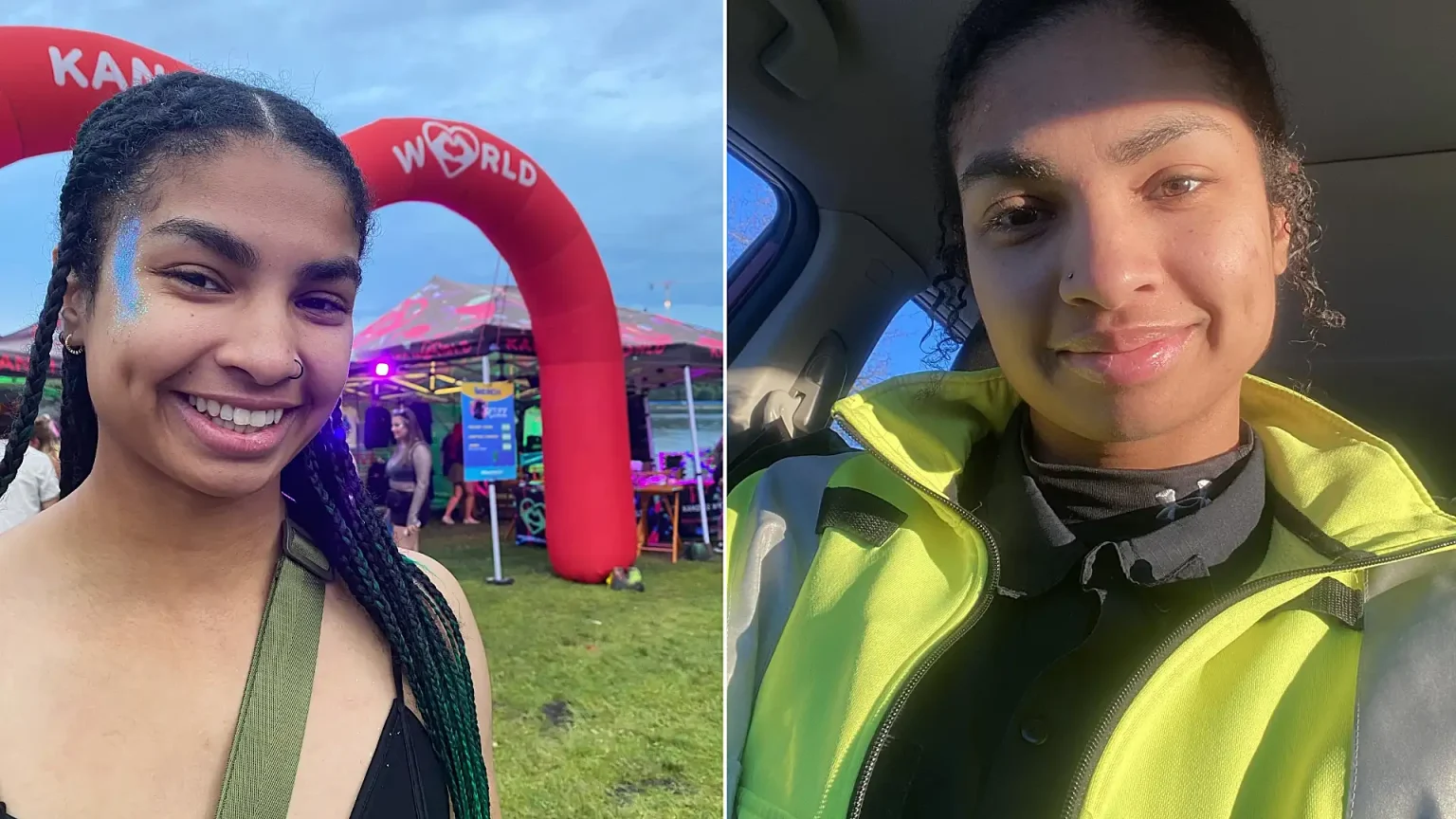 A paramedic has vanished from a four-day music festival in British Columbia - Kayla Boisvert, 28, missed her flight home and her last text came around 3am on 27 Jul.