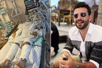 German filmmaker Ersin Cilesiz paralysed after diving into shallow Berlin lake on 40th birthday celebration trip friends launch GoFundMe for recovery