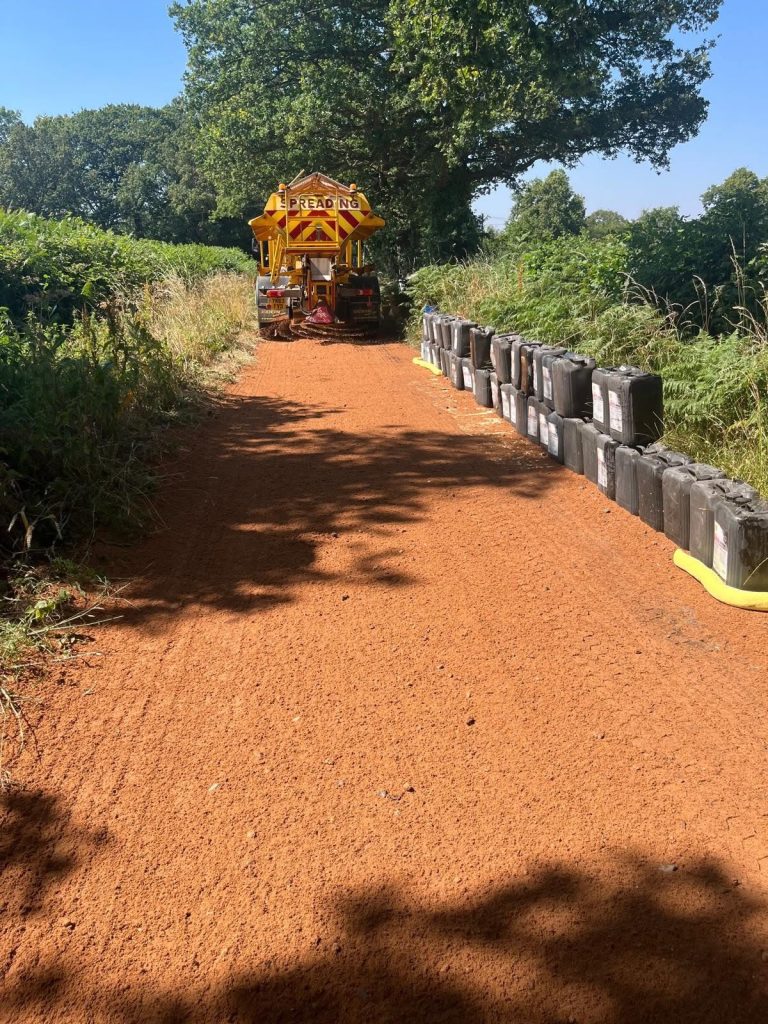 Coventry council had to grit a road in 27C heat after flytippers dumped 100 drums of oil on it, creating a dangerous slick that shut the route completely.