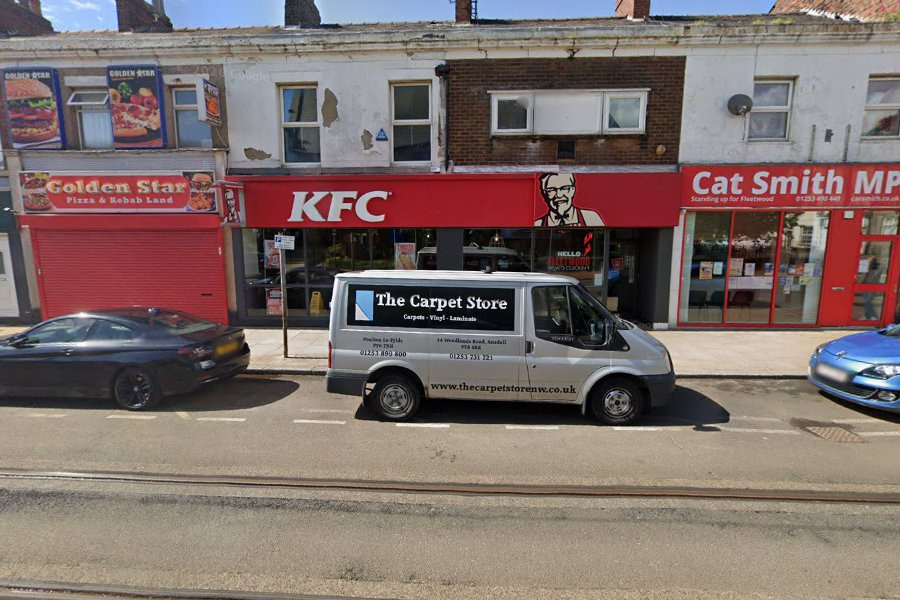 PETA wants to turn a former KFC in Fleetwood, Lancashire, into the world's first 'Chicken Empathy Museum' - complete with slaughterhouse equipment and a chicken mascot.