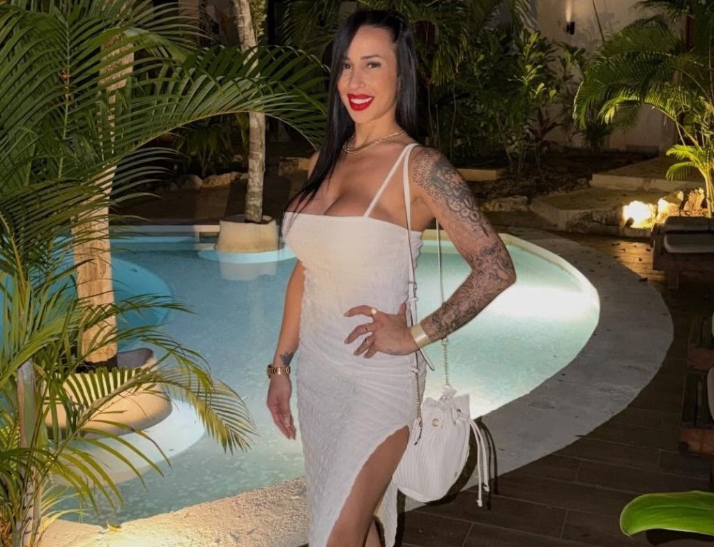 A glamorous influencer who flaunted a lavish lifestyle online has been placed under house arrest after being accused of selling pink cocaine at nightclubs in Argentina.