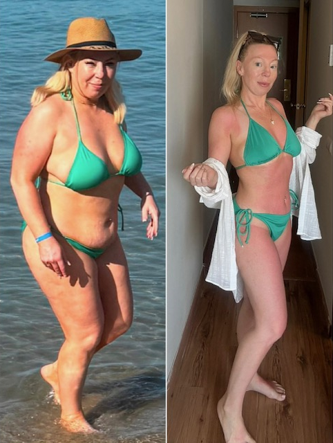 Taxi driver who grabbed meals on the go between fares reveals how she shed more than five stone with Mounjaro after hitting breaking point at a size 18.