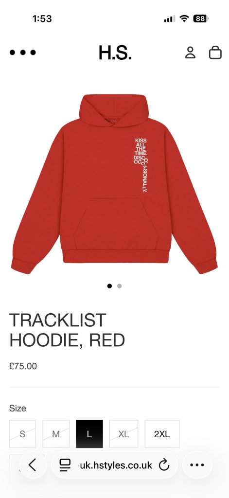 An "upset" Harry Styles fan has slammed his merch for "false advertising" after waiting two months for a £75 hoodie that looks nothing like the online listing.