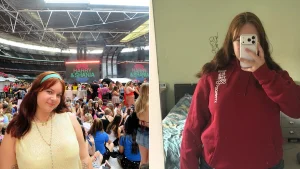 An "upset" Harry Styles fan has slammed his merch for "false advertising" after waiting two months for a £75 hoodie that looks nothing like the online listing.