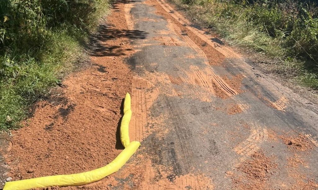 Coventry council had to grit a road in 27C heat after flytippers dumped 100 drums of oil on it, creating a dangerous slick that shut the route completely.